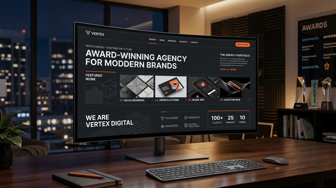 Corporate Website UI